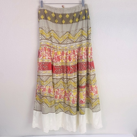 O’ Neill Keep Santa Cruz In Navajo Sky Print Maxi Skirt Size L - Picture 2 of 6